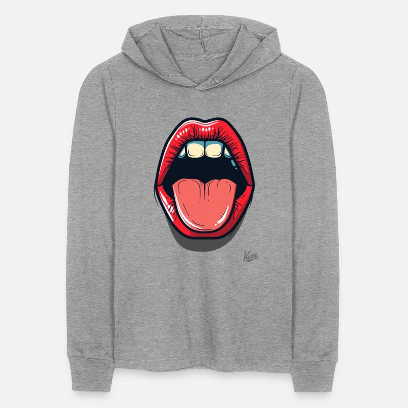 Cheeky Open Mouth with Tongue Out