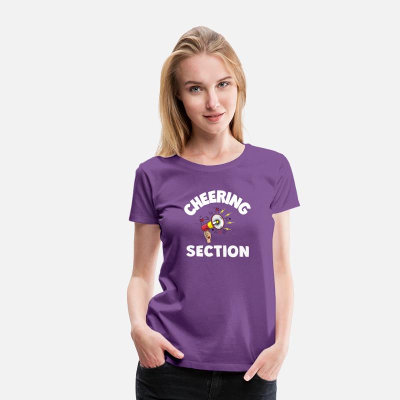 Cheering Section Sports and Performance T shirt
