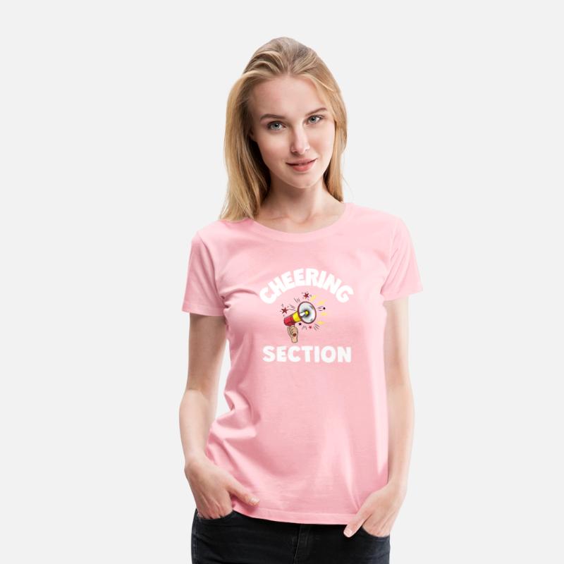 Cheering Section Sports and Performance T shirt