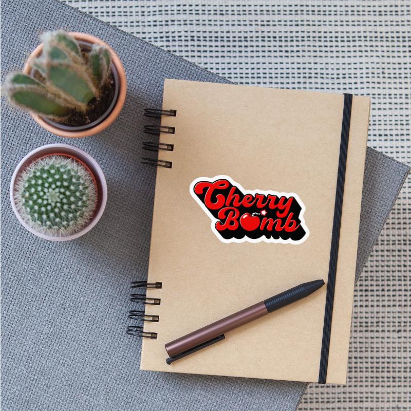 Cherry Bomb 1970s Style Text