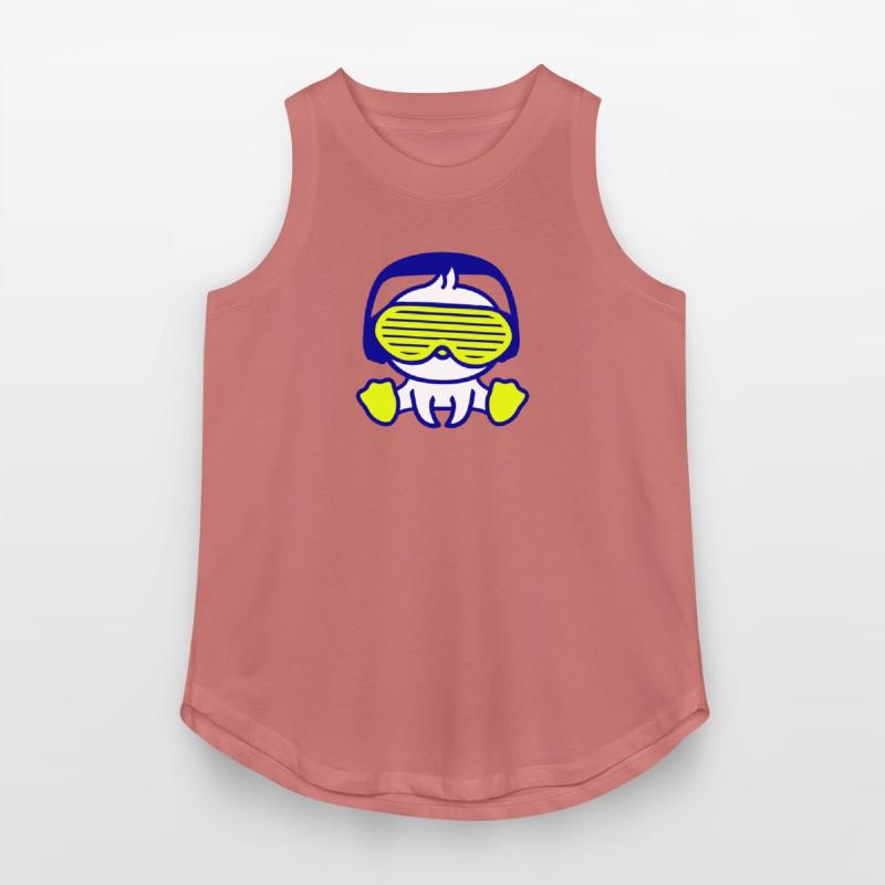 Chick Bird DJ Sunglasses Headphone Music Party Fun