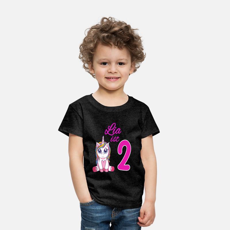 Children's Birthday Party 2 Years Girl Name Lia