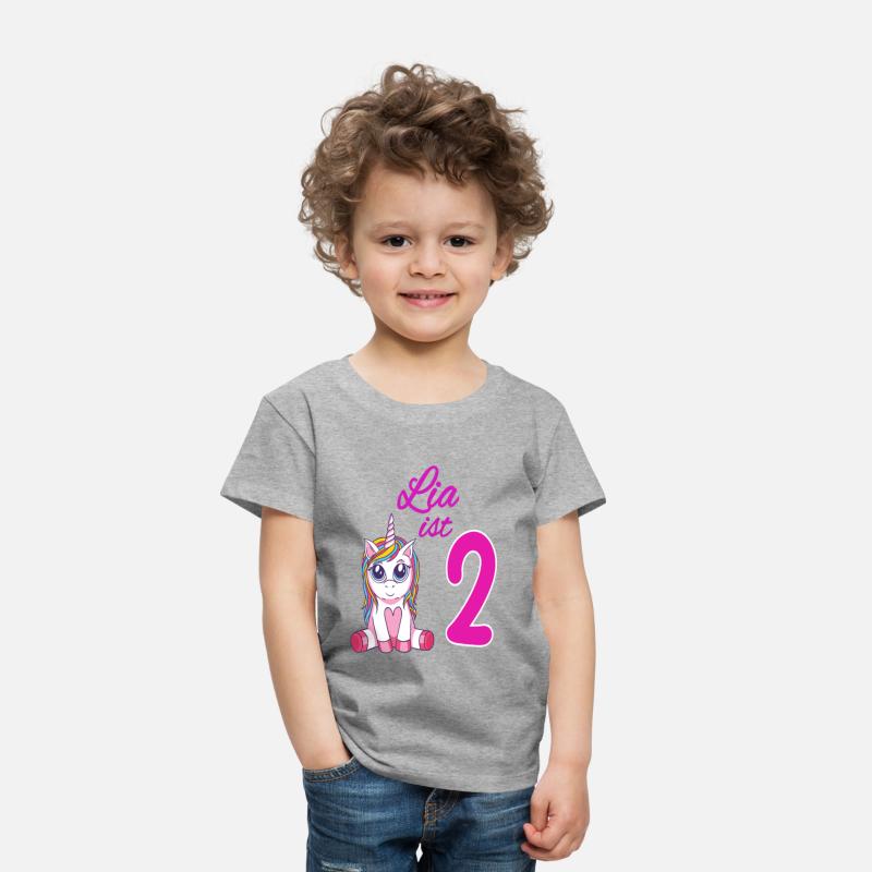 Children's Birthday Party 2 Years Girl Name Lia