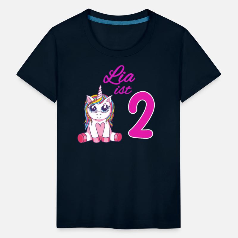 Children's Birthday Party 2 Years Girl Name Lia