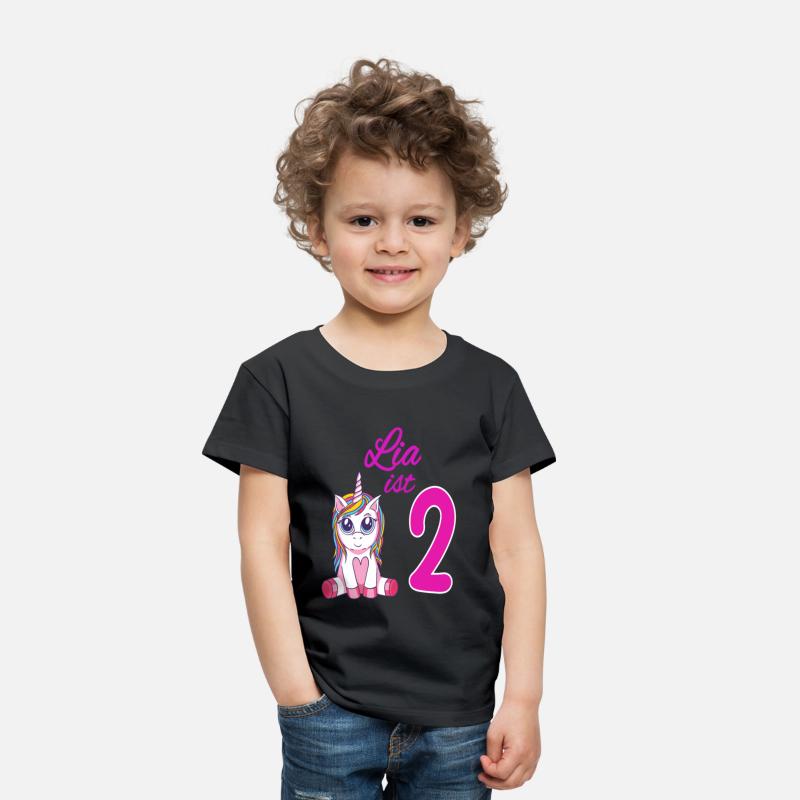 Children's Birthday Party 2 Years Girl Name Lia