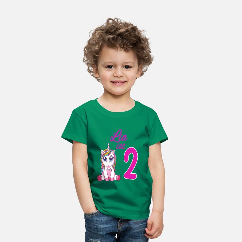 Children's Birthday Party 2 Years Girl Name Lia