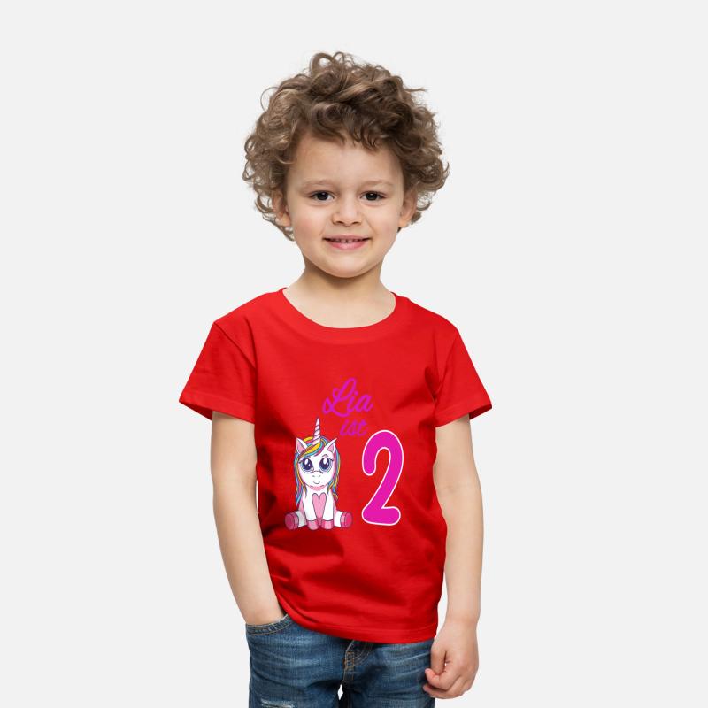 Children's Birthday Party 2 Years Girl Name Lia