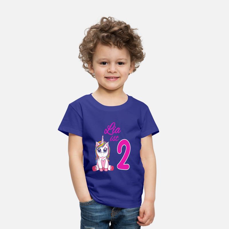 Children's Birthday Party 2 Years Girl Name Lia