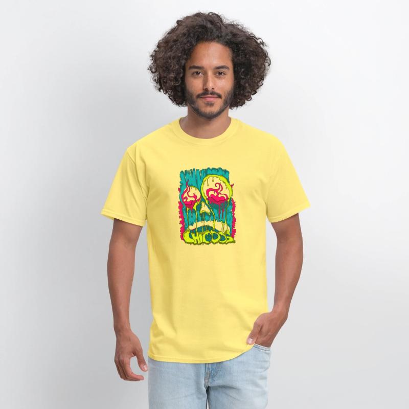 CHIODOS Neon Tiki Mask Dripping v2