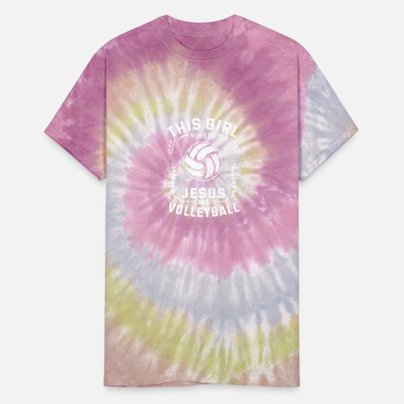 Christian This Girl Runs On Jesus And Volleyball