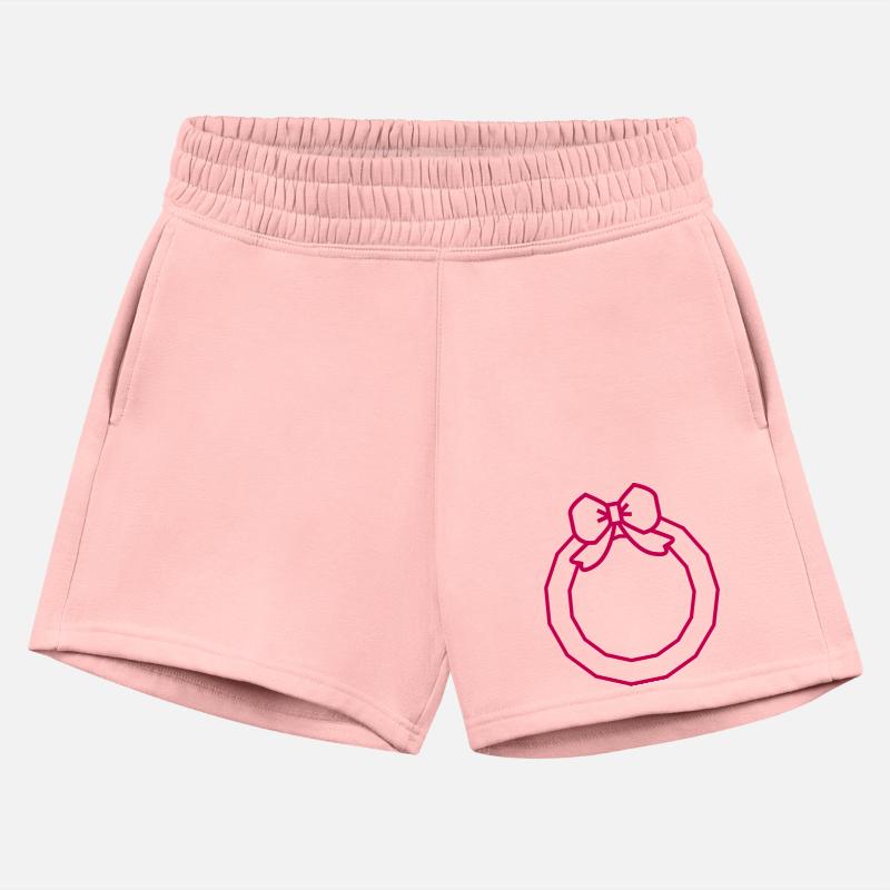 Christmas wreath ribbon icon