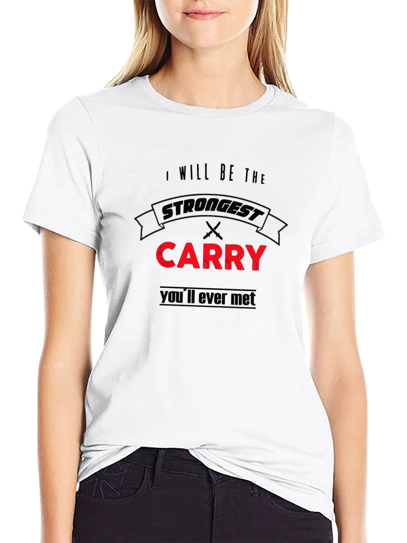 Strongest Carry T-Shirt - Black
