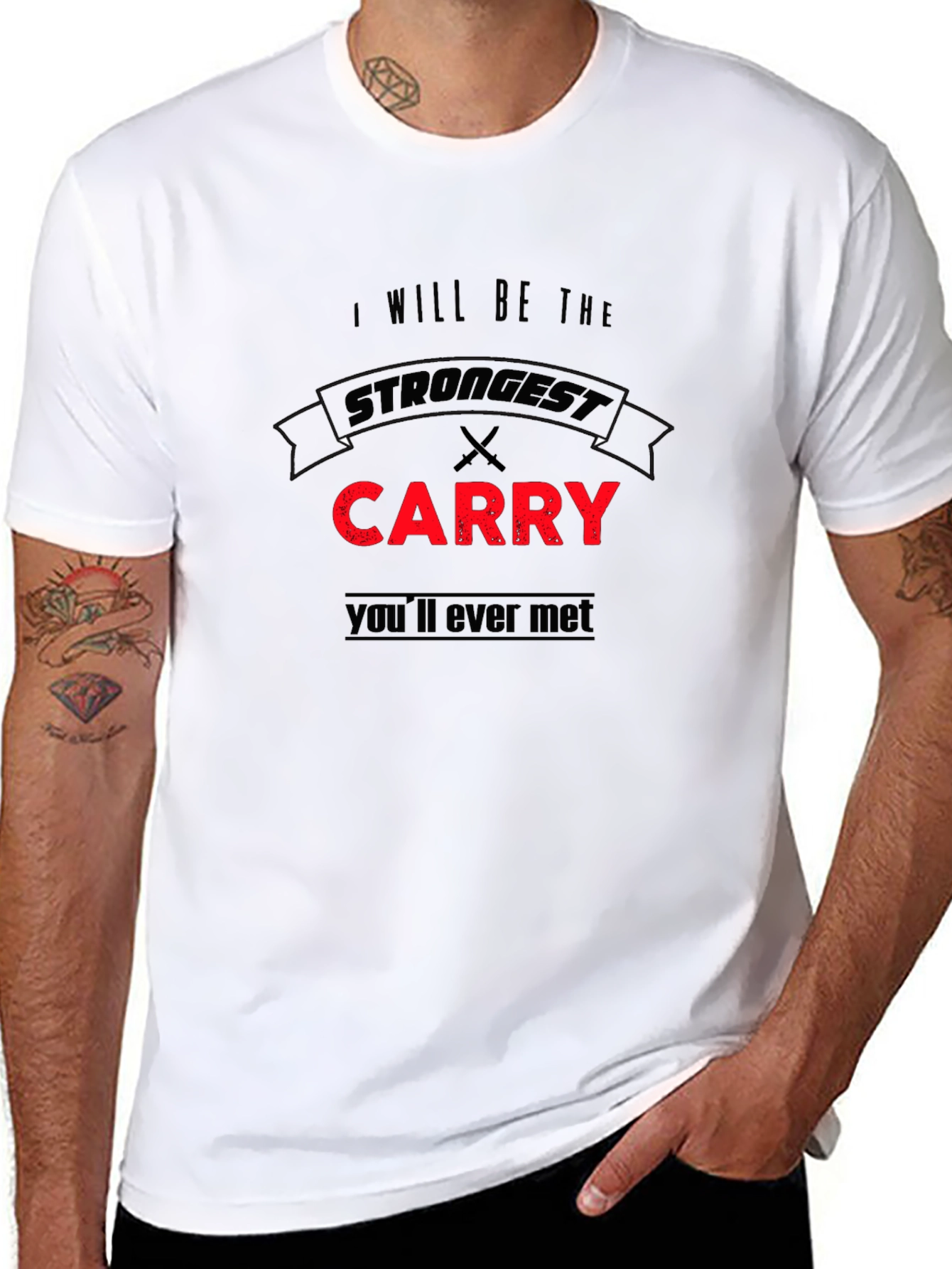 Strongest Carry T-Shirt - Black
