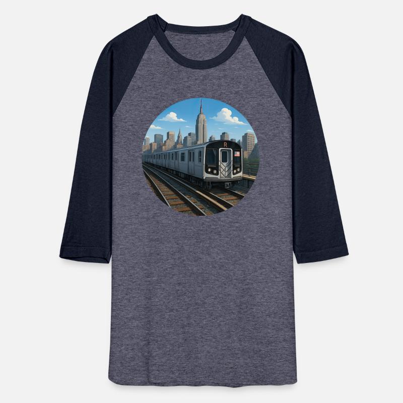 City Skyline Subway Train Design