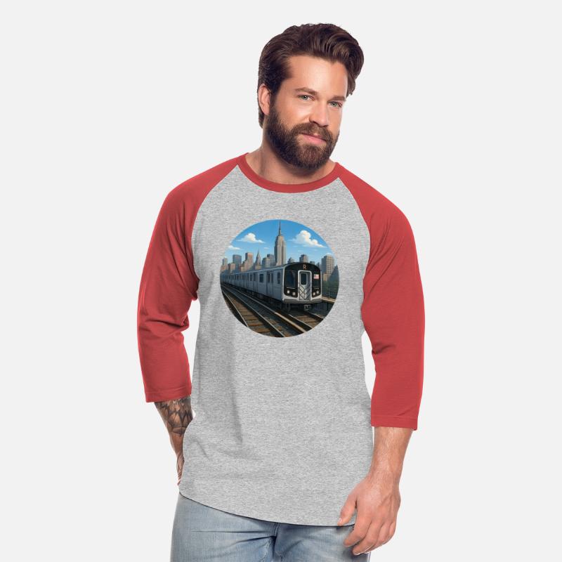 City Skyline Subway Train Design