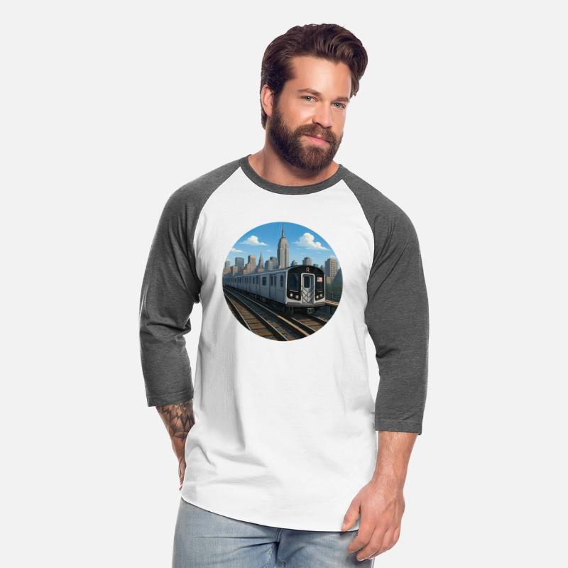 City Skyline Subway Train Design