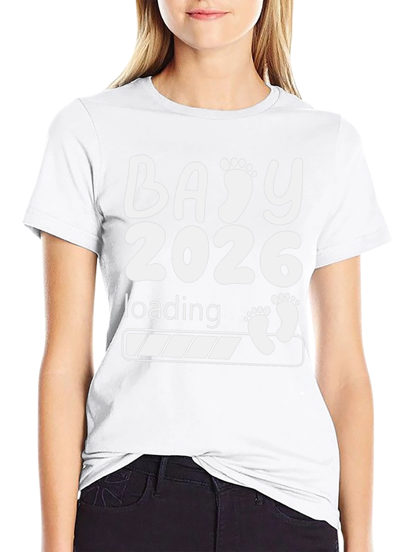 Baby 2026 Loading T-Shirt - Expecting Parents Tee