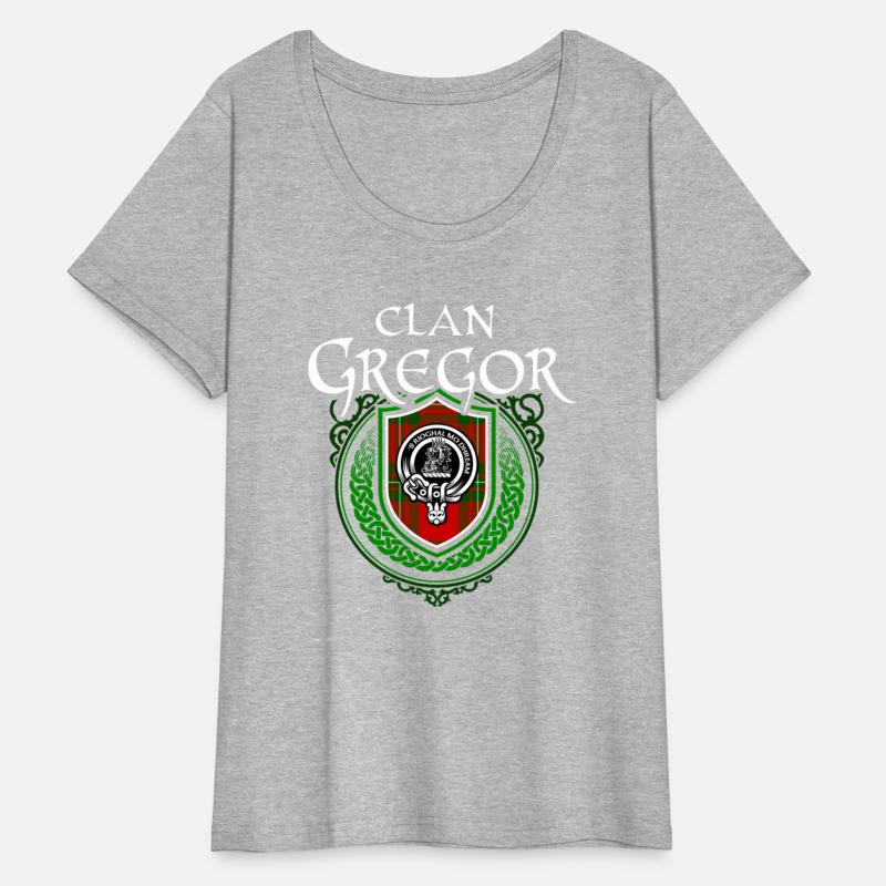 Clan Gregor Scottish Crest Badge and Tartan