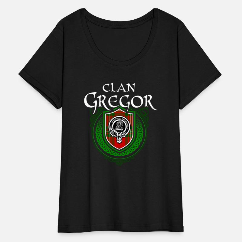 Clan Gregor Scottish Crest Badge and Tartan