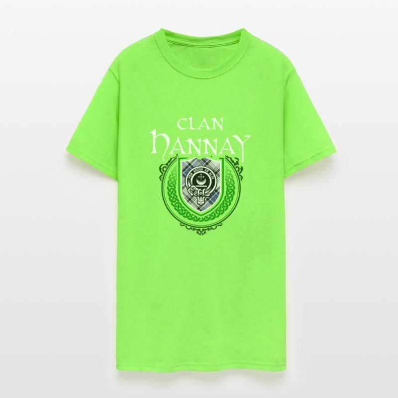 Clan Hannay Scottish Crest Badge and Tartan