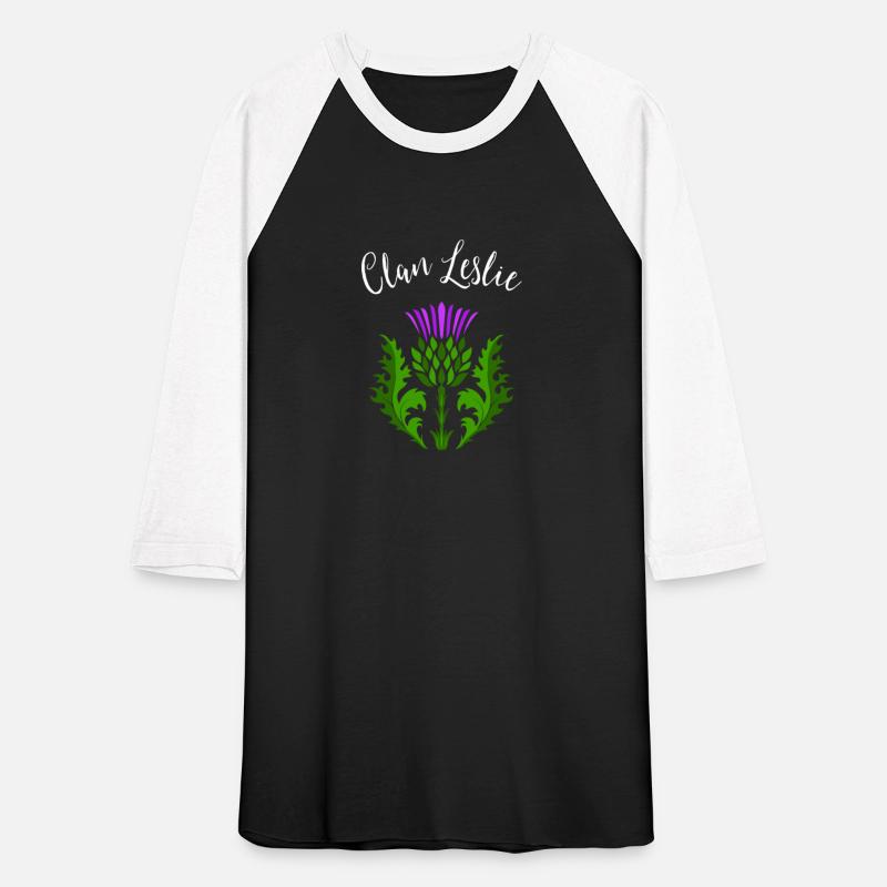 Clan Leslie Surname Thistle Flower Scottish Clan