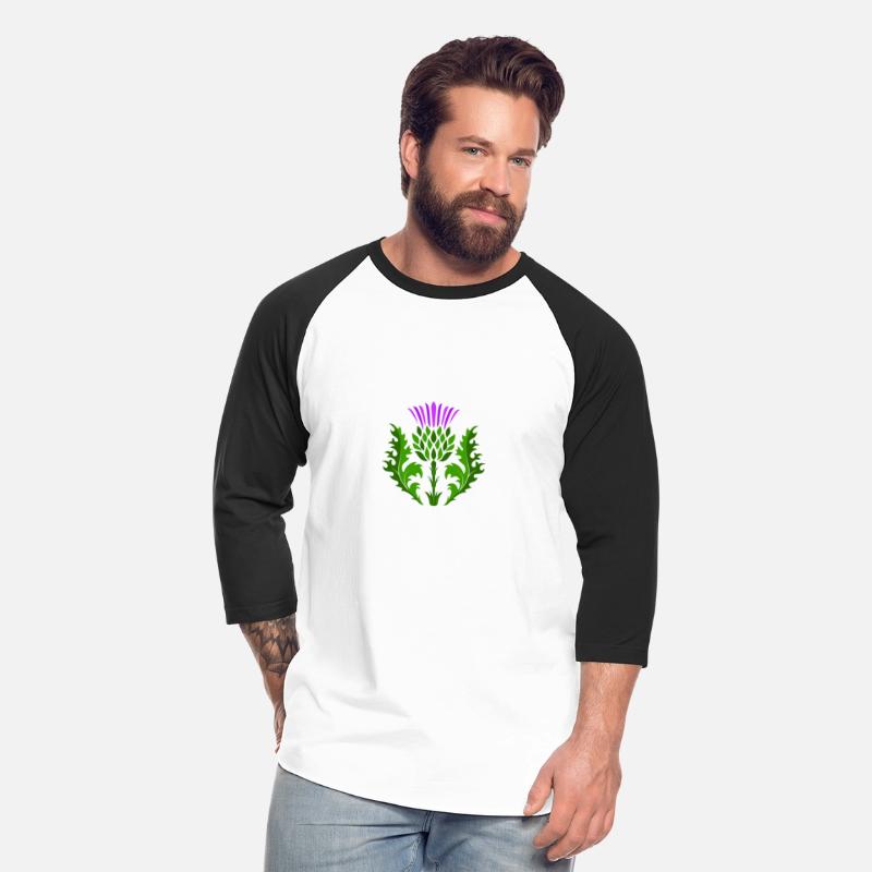 Clan Leslie Surname Thistle Flower Scottish Clan