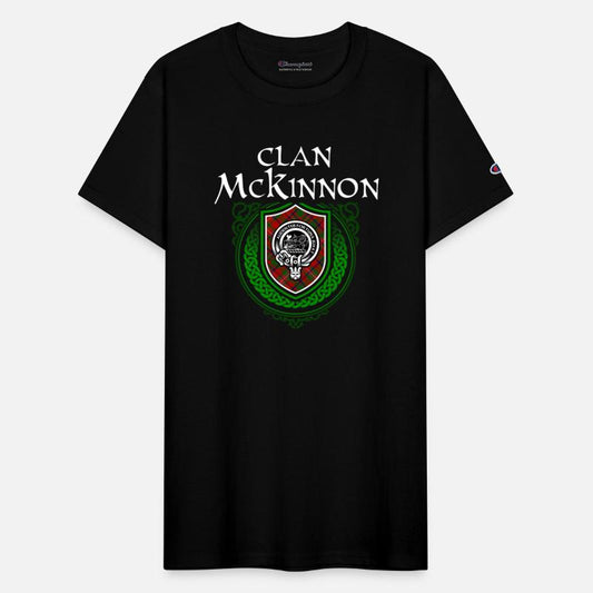 Clan McKinnon Scottish Crest Badge and Tartan