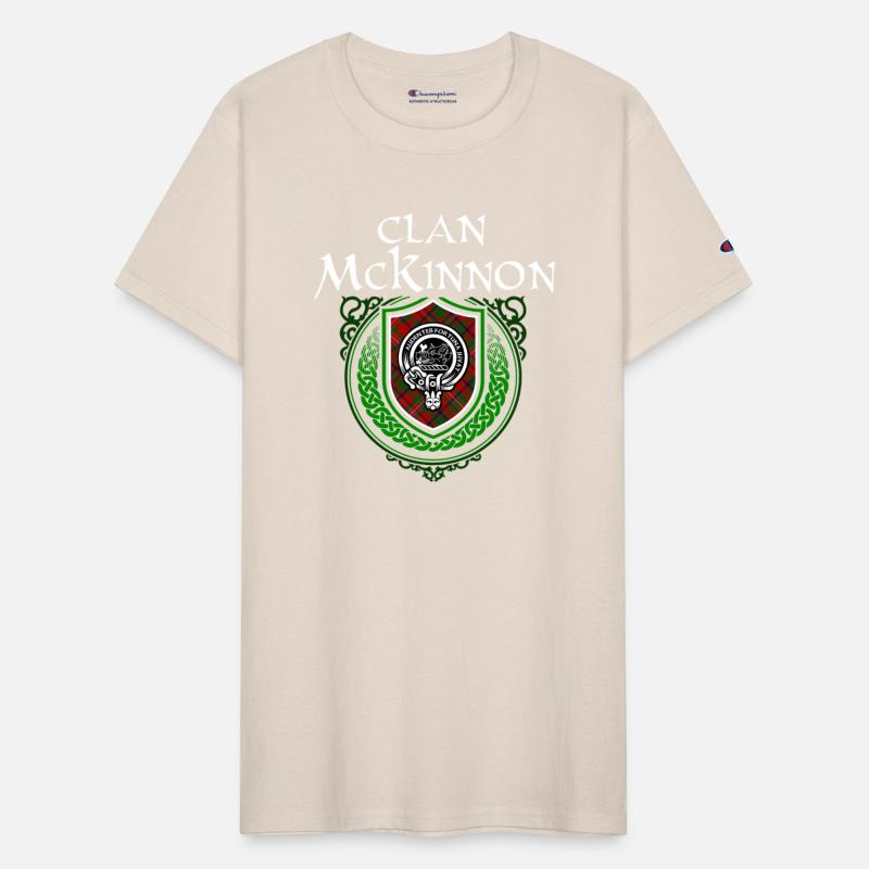 Clan McKinnon Scottish Crest Badge and Tartan