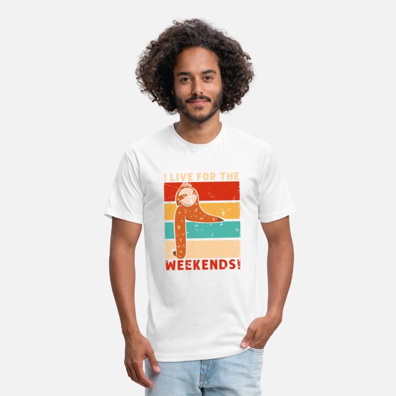 Classic Retro I Live for the Weekends Weekender