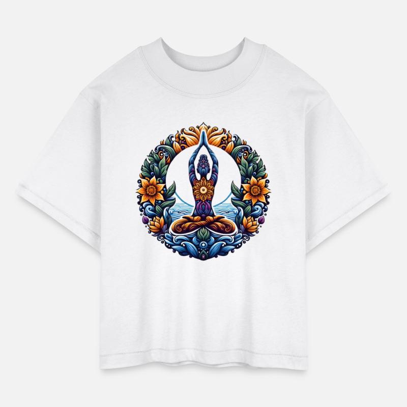 Colorful Blossoming Yoga