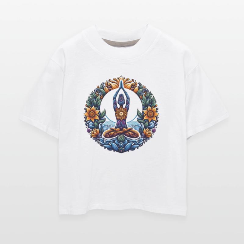 Colorful Blossoming Yoga