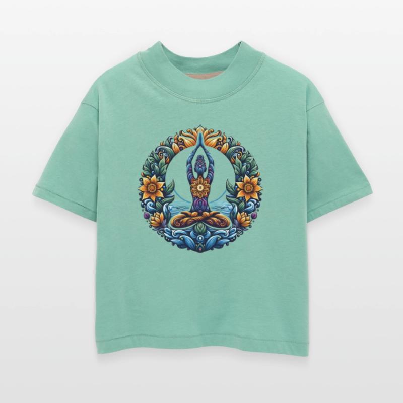 Colorful Blossoming Yoga