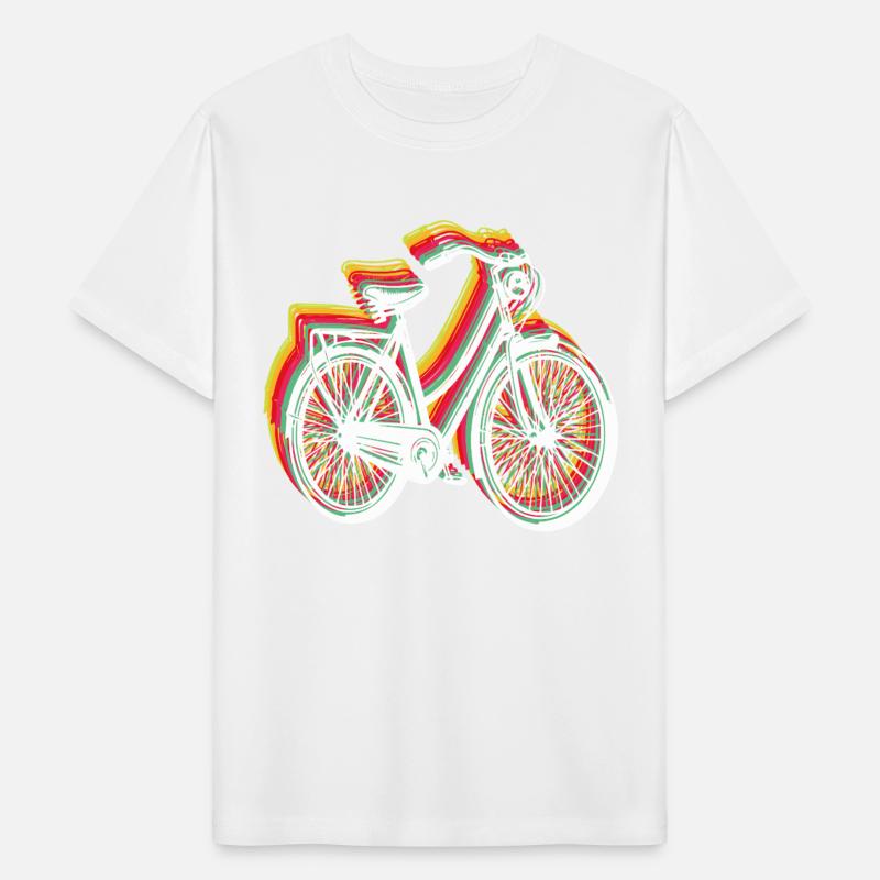 Colorful City Bicycle Happy Urban Biker Cruiser