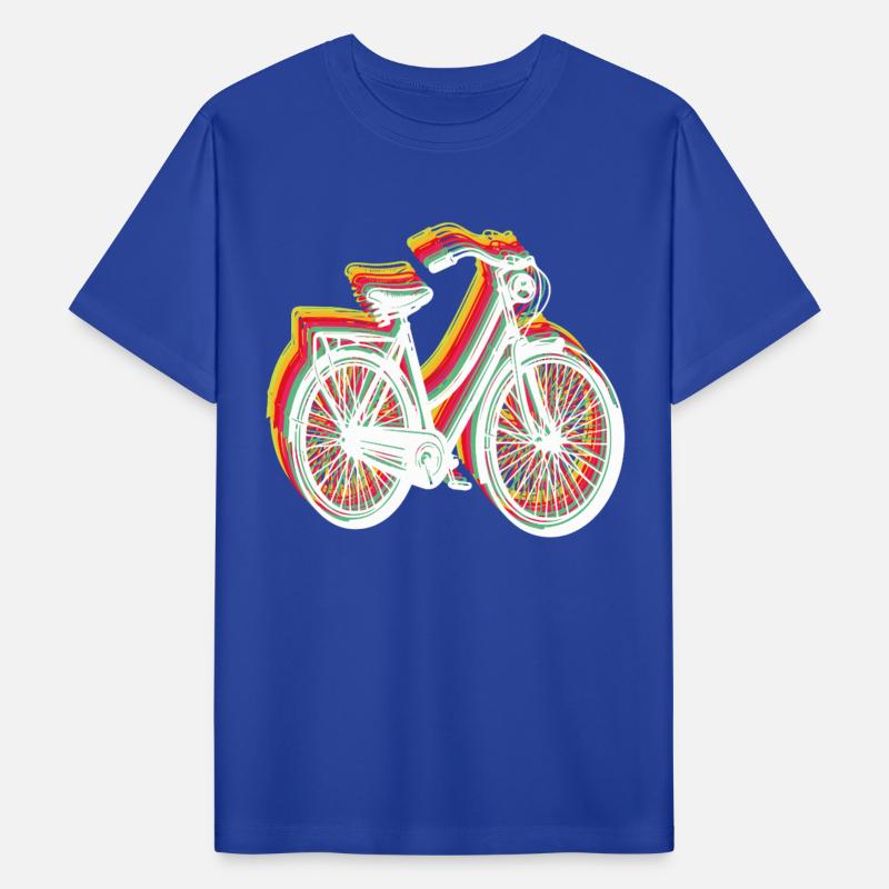 Colorful City Bicycle Happy Urban Biker Cruiser
