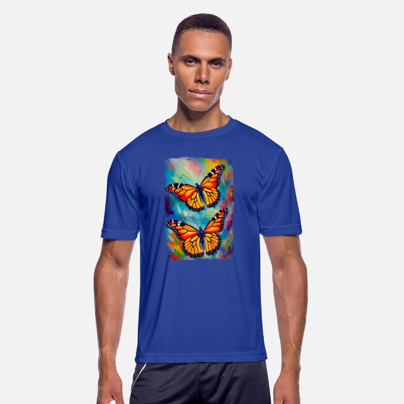 Colorful Monarch Butterfly Lover Insect Art