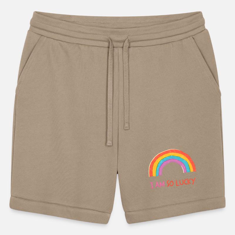 Colorful Rainbow with Lucky Message