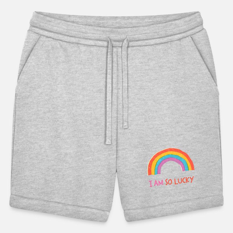 Colorful Rainbow with Lucky Message