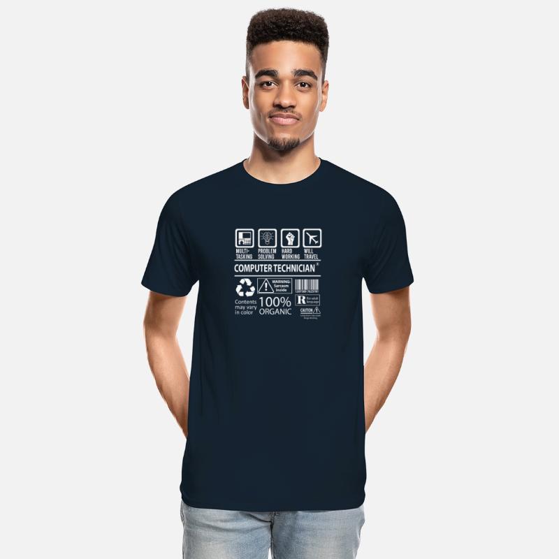 Computer Technician T Shirt - Multitasking Job Gif