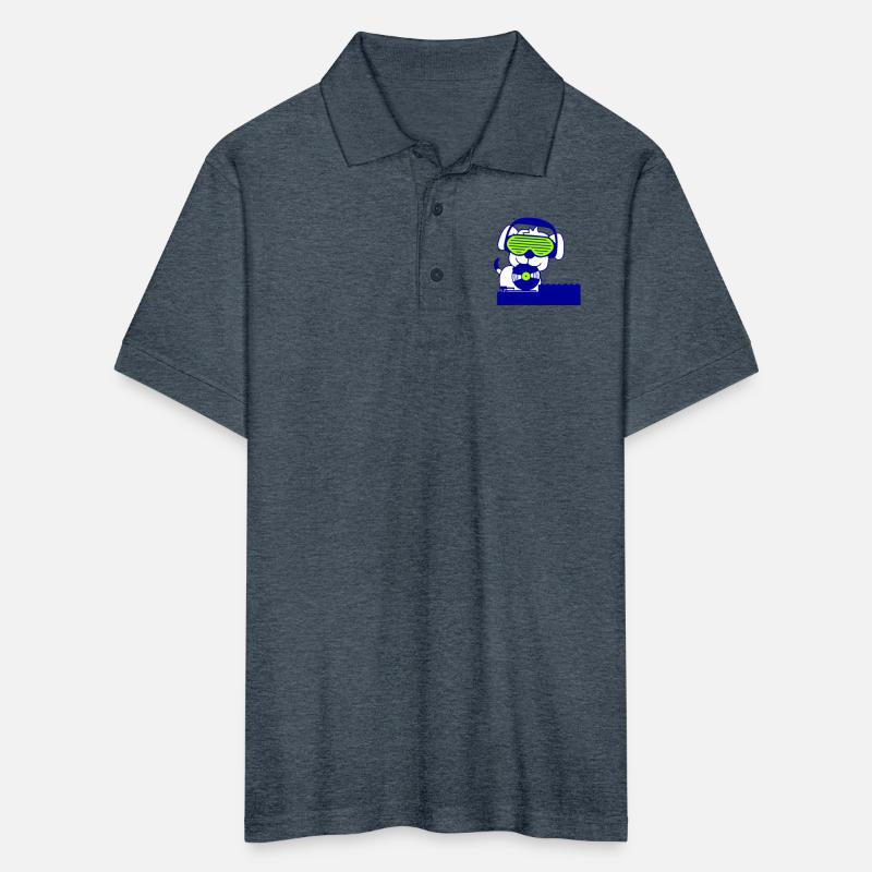 Cool DJ Dog Pet Animal Music Record Mixing Party