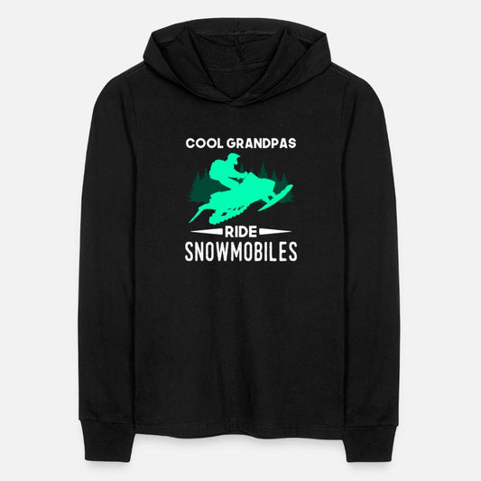 Cool Grandpas Ride Snowmobiles Winter Snowmobiling