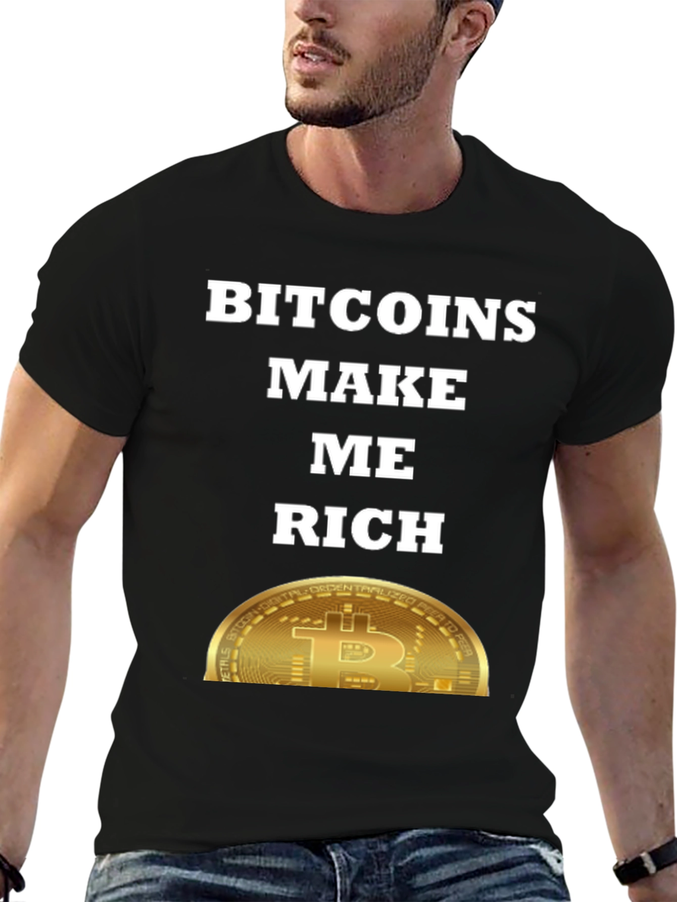 Bitcoins Make Me Rich T-Shirt