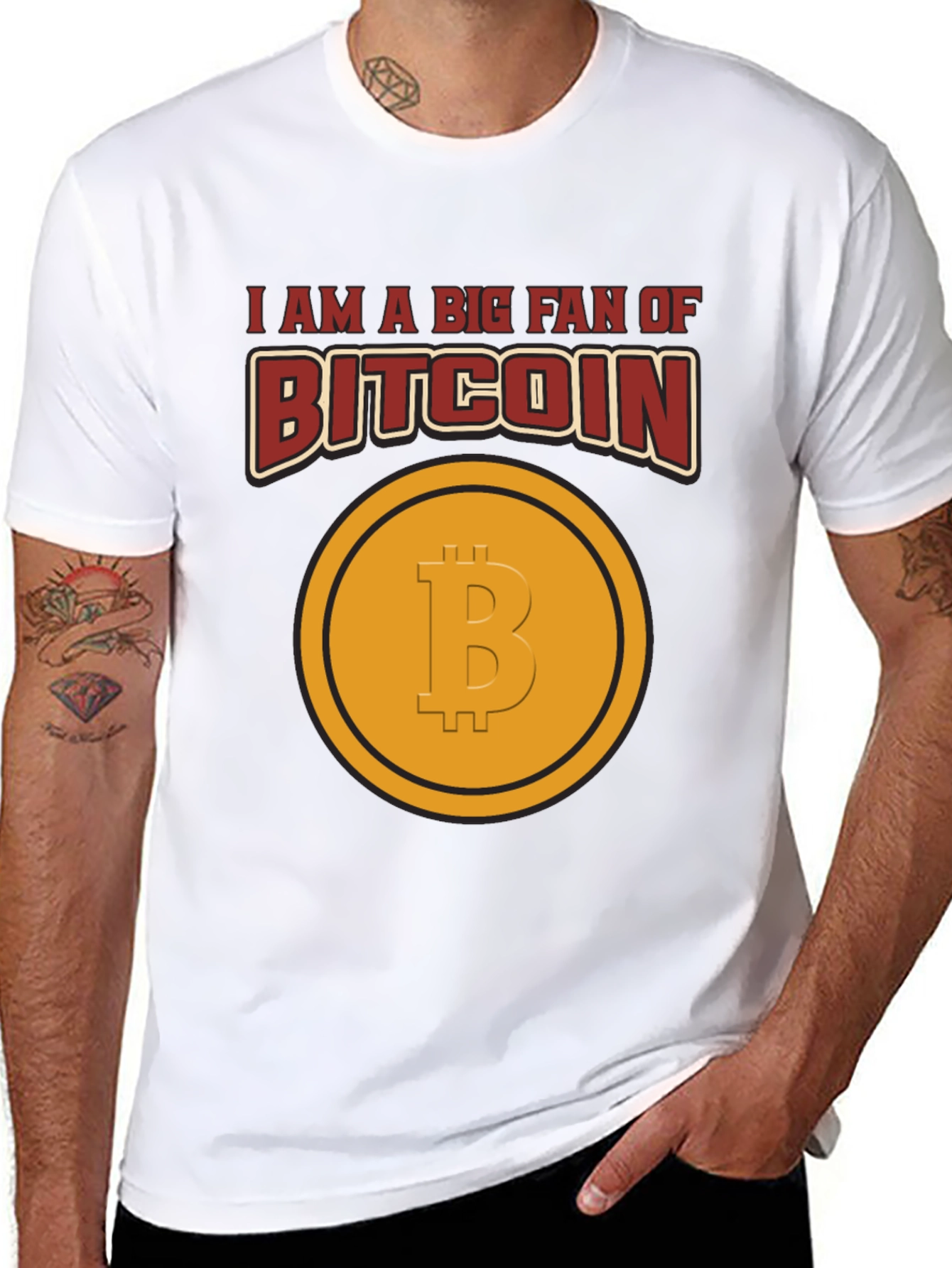 Bitcoin Fan T-Shirt - Crypto Enthusiast Tee