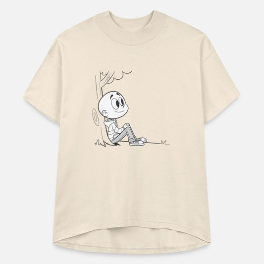 create a minimalistic cartoon