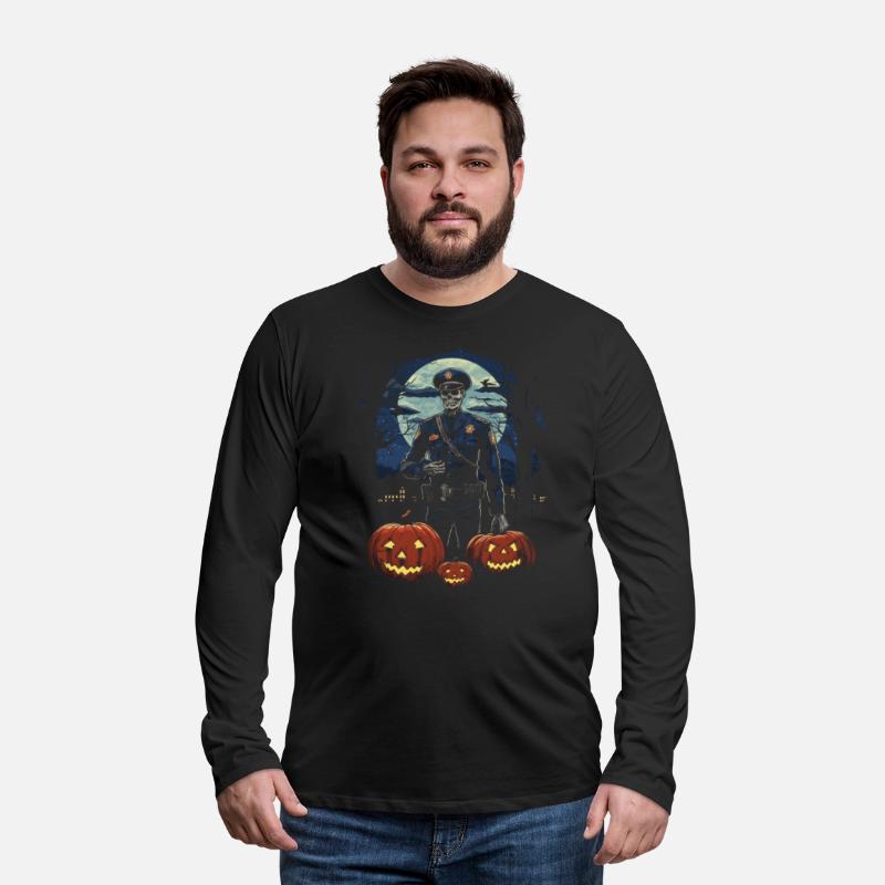 Creepy Zombie Cop Undead Police Halloween Officer