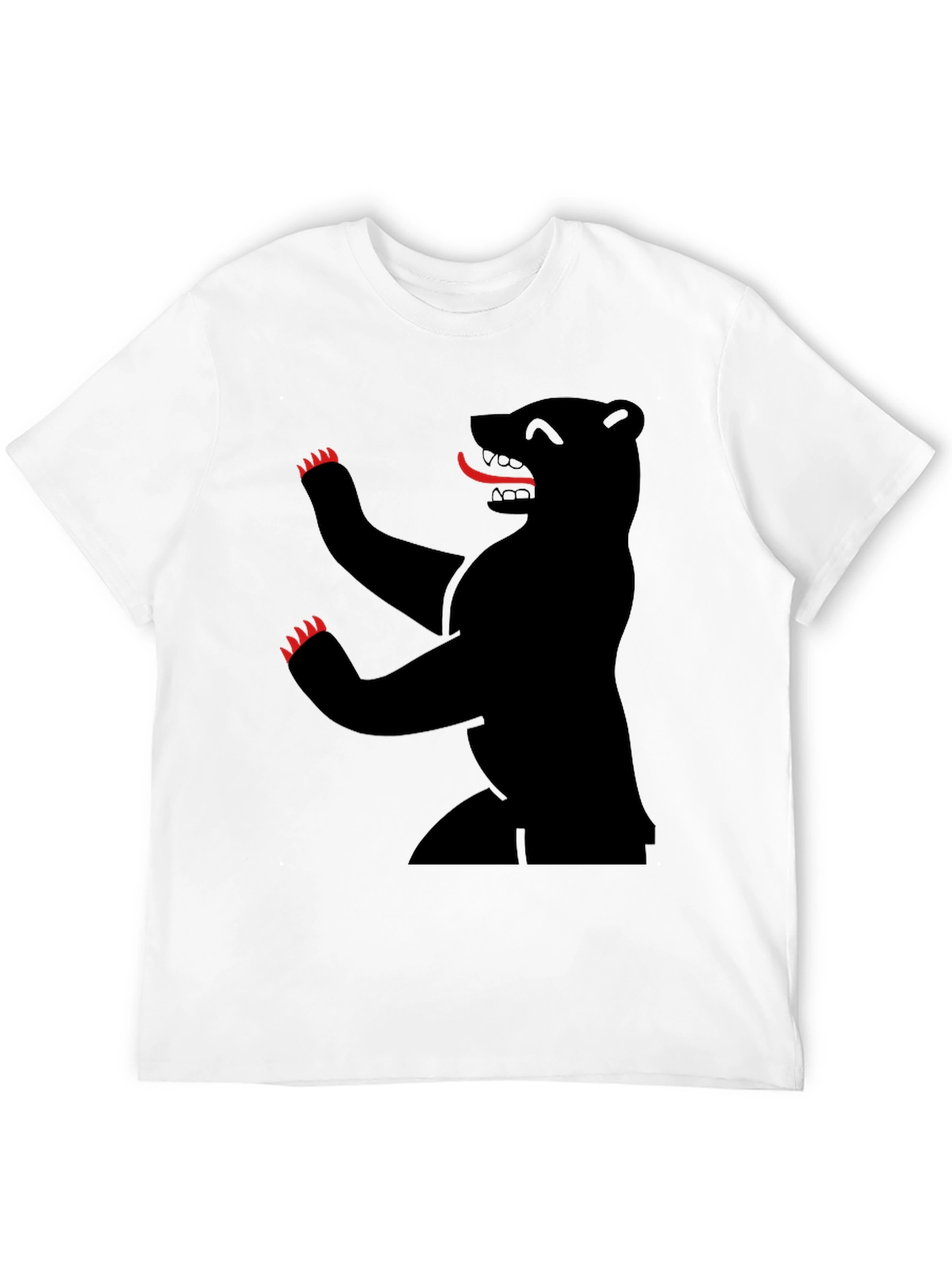 Berlin Bear T-Shirt - Black Graphic Tee