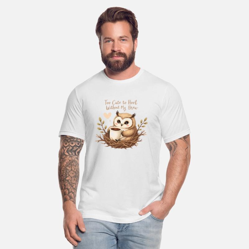 Cute Owl - Need My Brew Coffee