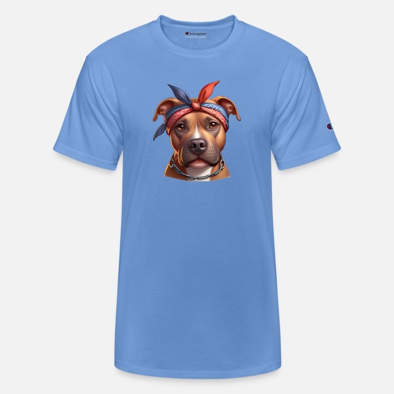 Cute Pitbull The Gangster