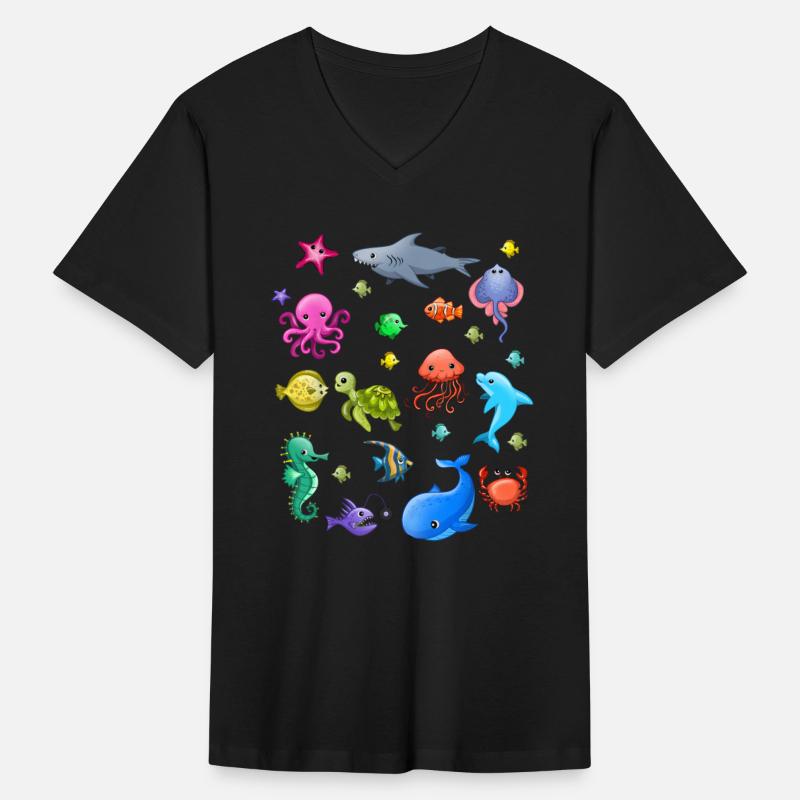 Cute Sea Animals Kids Children Ocean Creatures