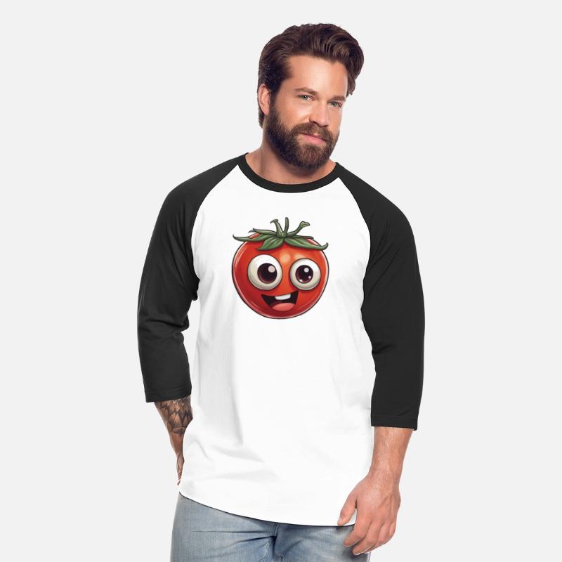 Cute Tomato Smiling Design