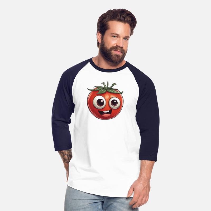 Cute Tomato Smiling Design